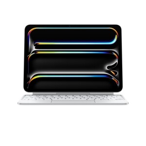 [전시 B등급 상품] iPad Pro 11(M4 모델)용 - Magic Keyboard 화이트